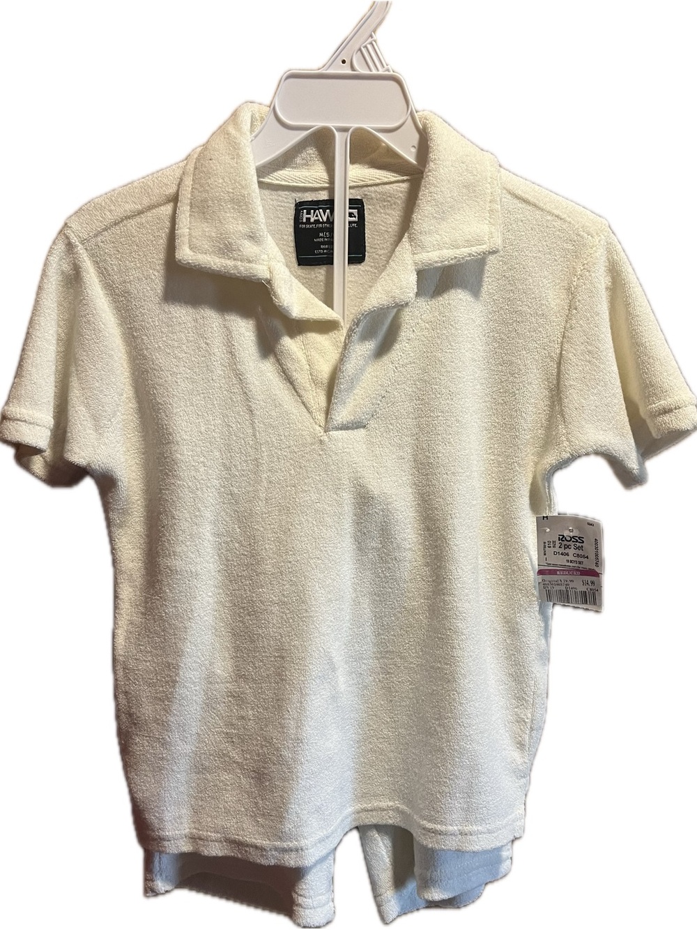Tony Hawk Cream short set for Boys 5/6